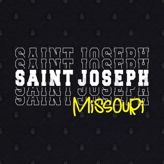 St. Joseph city Missouri St. Joseph MO by TeeLogic